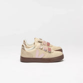 V-10 LEATHER VEJA X BONPOINT AREIA PETALE