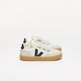 V-90 LEATHER WHITE BLACK NATURAL