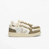 V-82 GRAINED LEATHER WHITE NATURAL KAKI