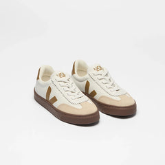 VOLLEY ELASTIC LACES LEATHER WHITE ALMOND BARK