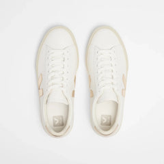 CAMPO LEATHER WHITE PLATINE