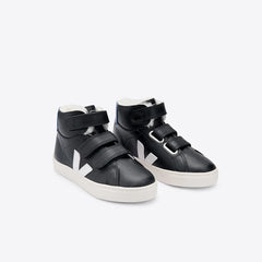 ESPLAR MID FURED LEATHER BLACK WHITE COBALT