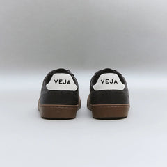 VOLLEY ELASTIC LACES LEATHER BLACK WHITE BARK