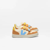 V-10 LEATHER CASHEW AQUA UMBER
