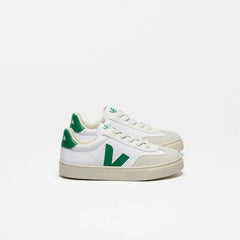 VOLLEY ELASTIC LACES CANVAS WHITE EMERAUDE