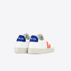 ESPLAR LEATHER WHITE ORANGE FLUO