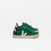 V-10 SUEDE EMERAUDE WHITE