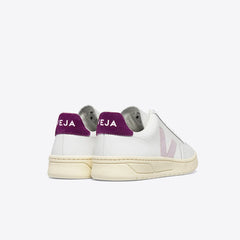 V-12 LEATHER WHITE PARME MAGENTA