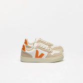 V-10 LEATHER WHITE FURY ALMOND