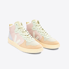 V-15 LEATHER PETALE WHITE MULTICO