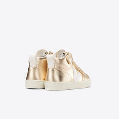 V-10 MID LEATHER GOLD WHITE