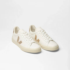 CAMPO LEATHER WHITE PLATINE