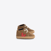BABY SUEDE BROWN PEKIN