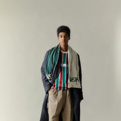 SCARF PANENKA COTTON DARK GREEN