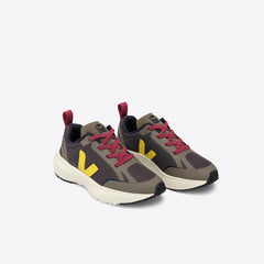 CANARY ELASTIC LACES ALVEOMESH GRAFITE TONIC