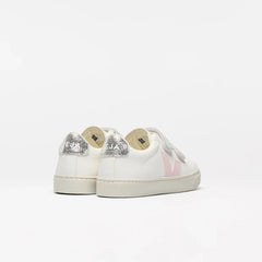 ESPLAR LEATHER WHITE PETALE SILVER
