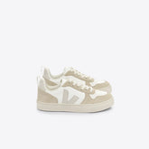 V-10 LEATHER WHITE NATURAL ALMOND