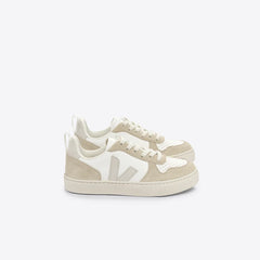 V-10 LEATHER WHITE NATURAL ALMOND