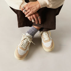 V-90 LEATHER WHITE PIERRE NAUTICO