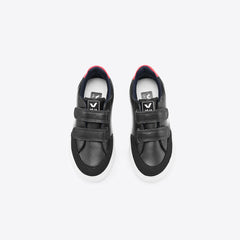 V-12 LEATHER BLACK WHITE PEKIN