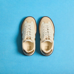 VOLLEY ELASTIC LACES LEATHER WHITE ALMOND BARK