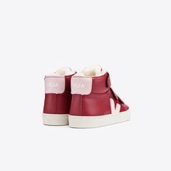 ESPLAR MID FURED LEATHER MARSALA PIERRE