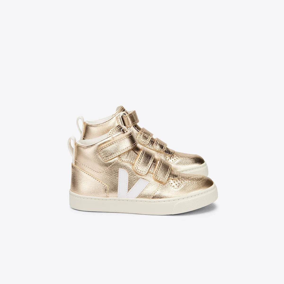 V-10 MID LEATHER GOLD WHITE