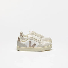 V-10 LEATHER WHITE PLATINE NATURAL