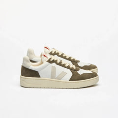 V-82 LEATHER WHITE NATURAL KAKI