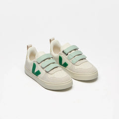 V-10 LEATHER VEJA X BONPOINT PURE EMERAUDE