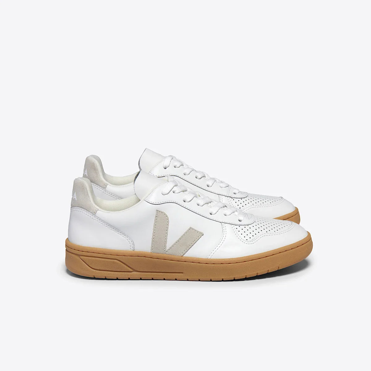 V-10 LEATHER WHITE NATURAL