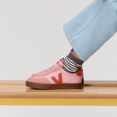 VOLLEY ELASTIC LACES LEATHER GUIMAUVE PEKIN BARK