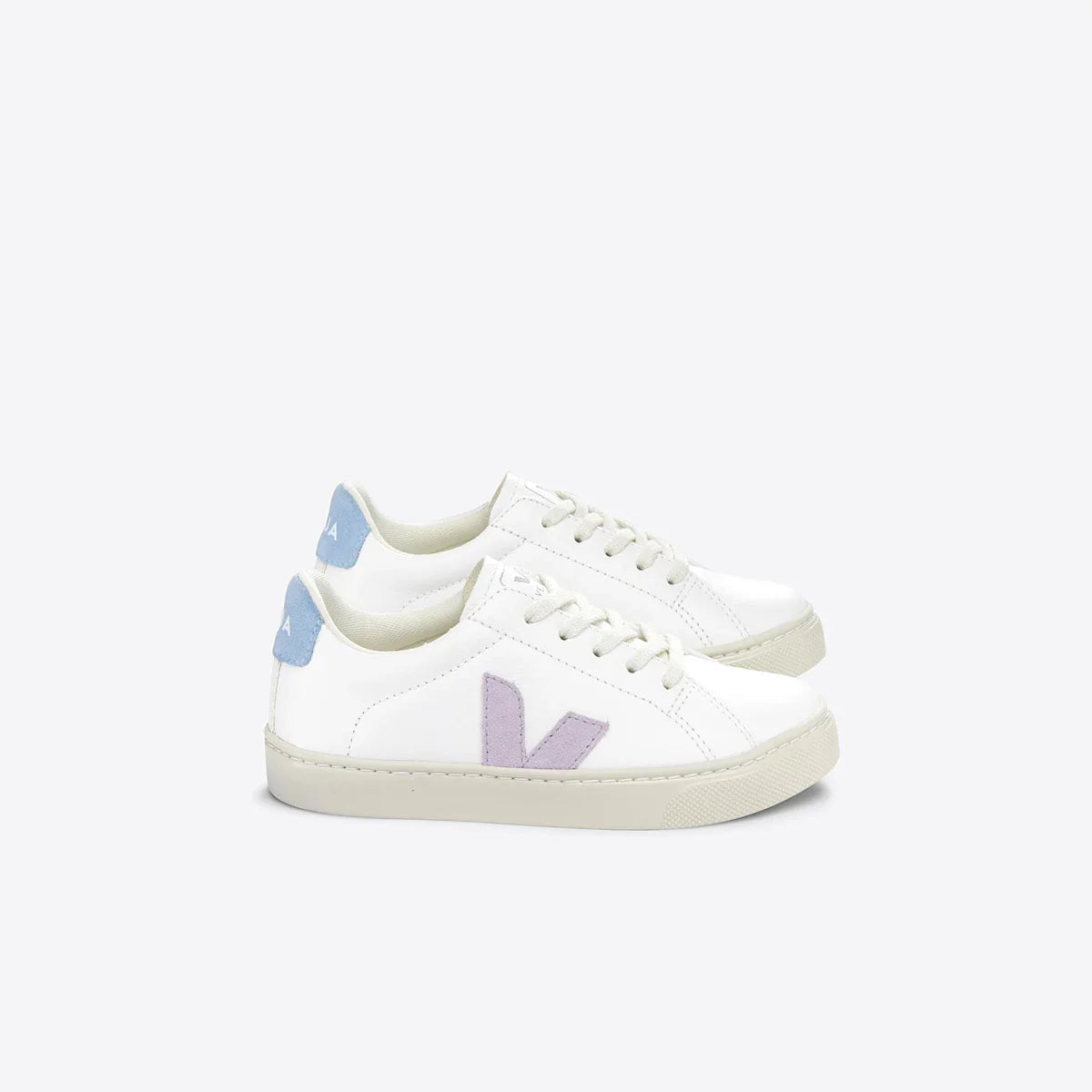 ESPLAR LEATHER WHITE PARME STEEL