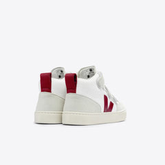 V-10 MID B-MESH WHITE MARSALA