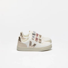 V-10 LEATHER MULTICO WHITE SHINY