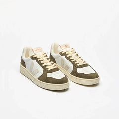V-82 LEATHER WHITE NATURAL KAKI
