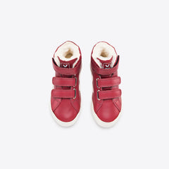 ESPLAR MID FURED LEATHER MARSALA PIERRE