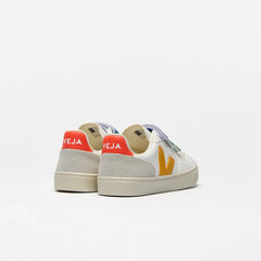 V-10 LEATHER MULTICO WHITE OURO