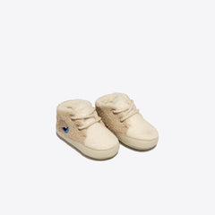 BABY FURED SUEDE VEJA X BIGSTUFFED ALMOND