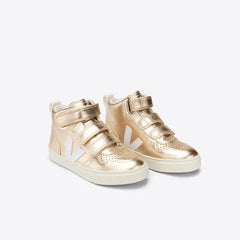 V-10 MID LEATHER GOLD WHITE