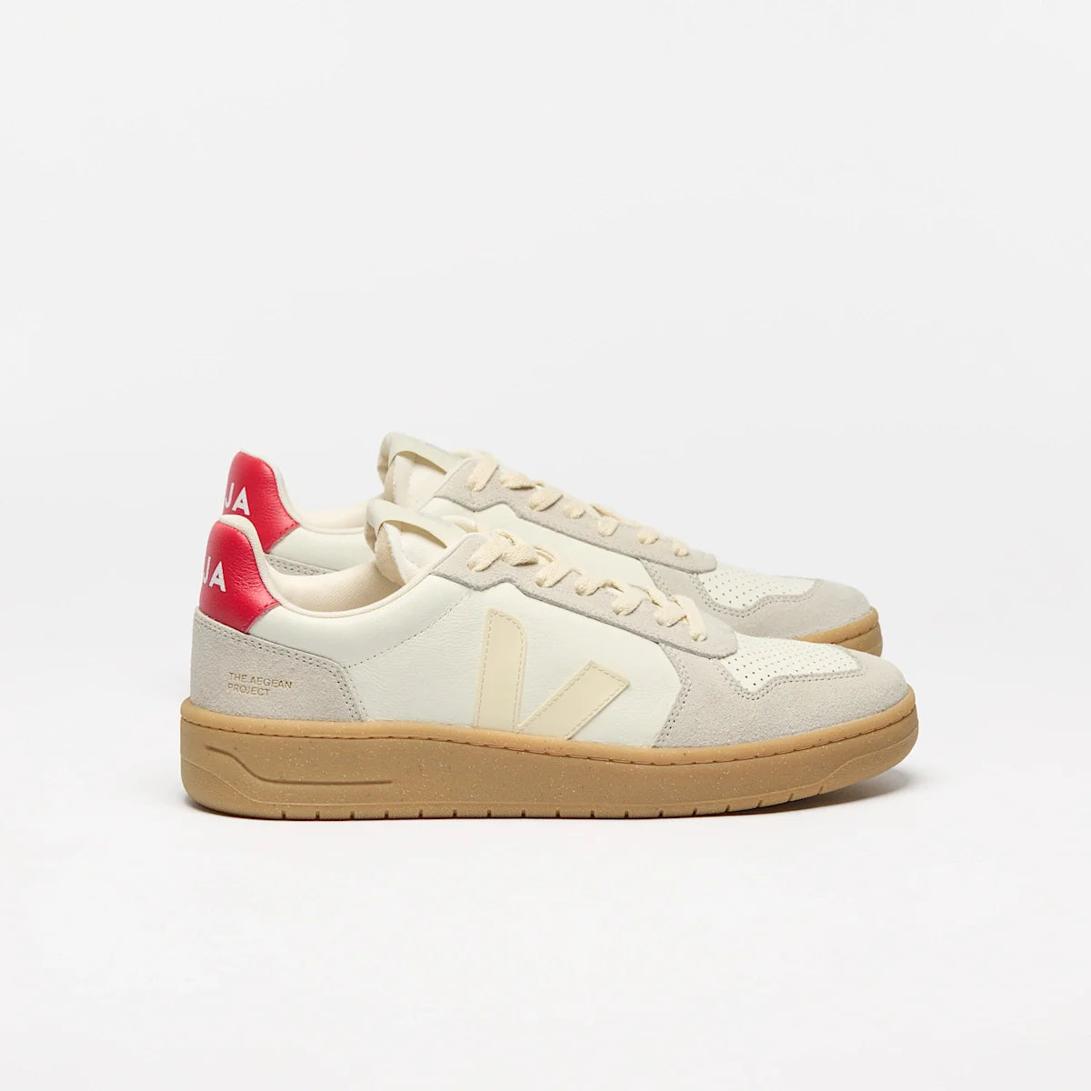 V-82 GRAINED LEATHER PURE CALCAIRE PEKIN