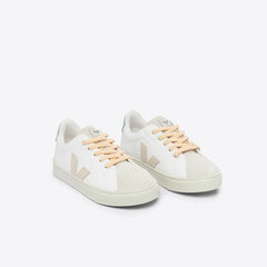 ESPLAR LEATHER WHITE SABLE STEEL