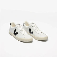 ESPLAR LEATHER WHITE BLACK