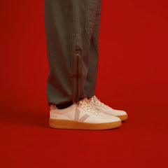 V-90 LEATHER WHITE LIGHT GREY NATURAL