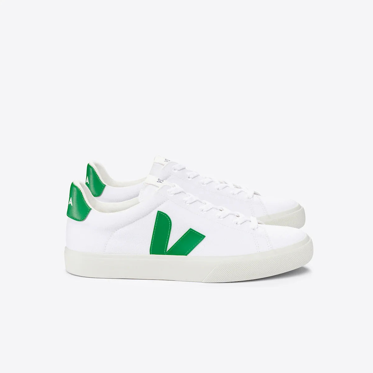CAMPO CANVAS WHITE EMERAUDE