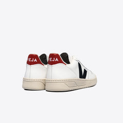 V-10 LEATHER WHITE NAUTICO PEKIN
