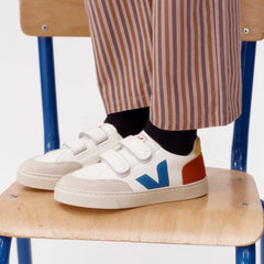 V-12 LEATHER WHITE MULTICO PEPPER