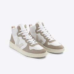 V-15 LEATHER WHITE PIERRE SAHARA