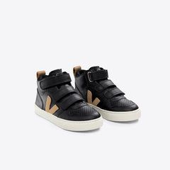 V-10 MID LEATHER BLACK DUNE