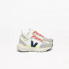 CANARY ELASTIC LACES LEATHER WHITE NAUTICO